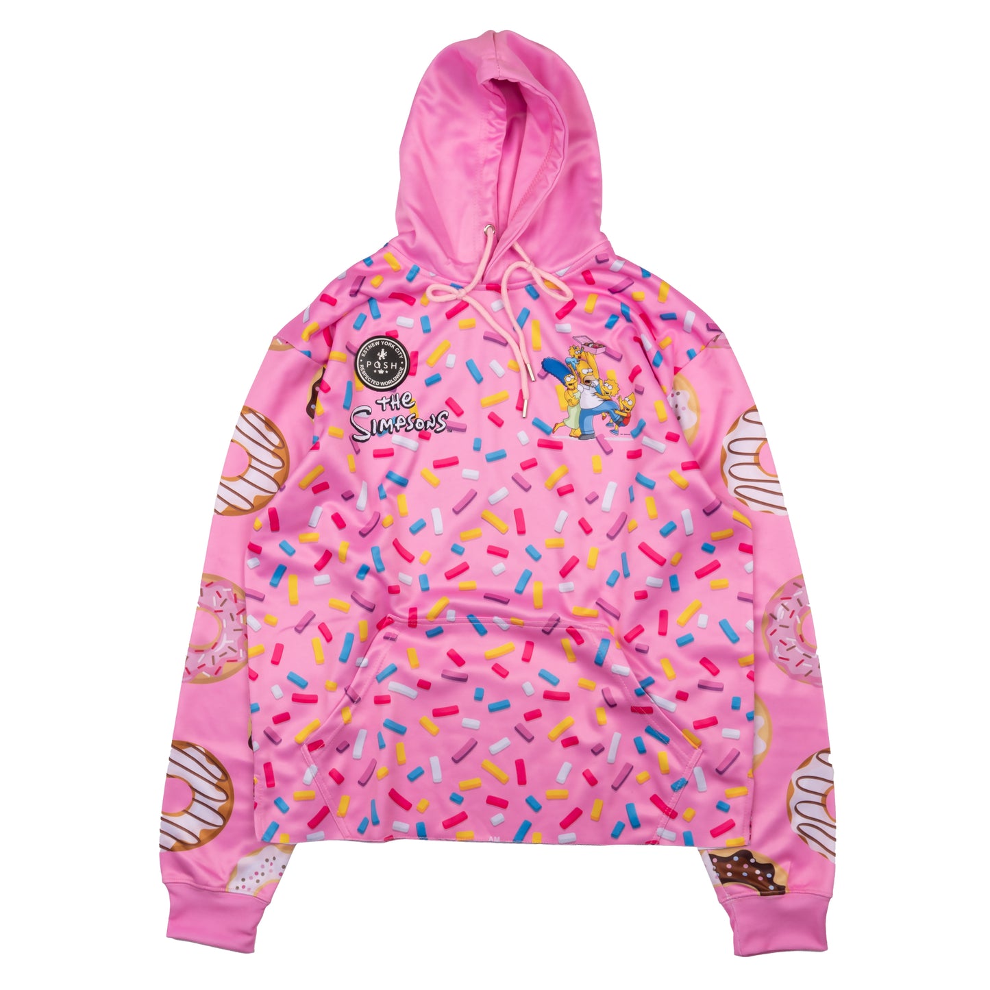 Posh Donuts Pink Hoodie