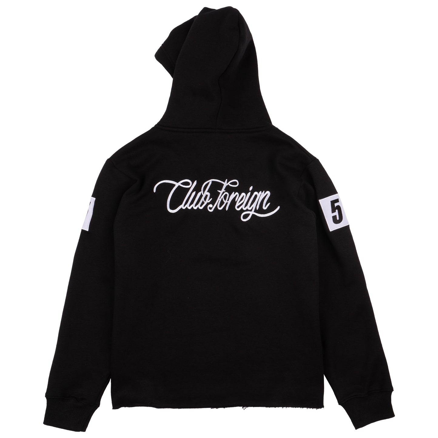 ClubForeign "Club M" Sweatsuit Black Raw cut