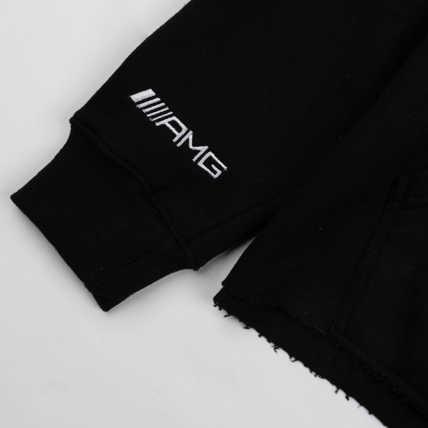 ClubForeign "Club M" Sweatsuit Black Raw cut