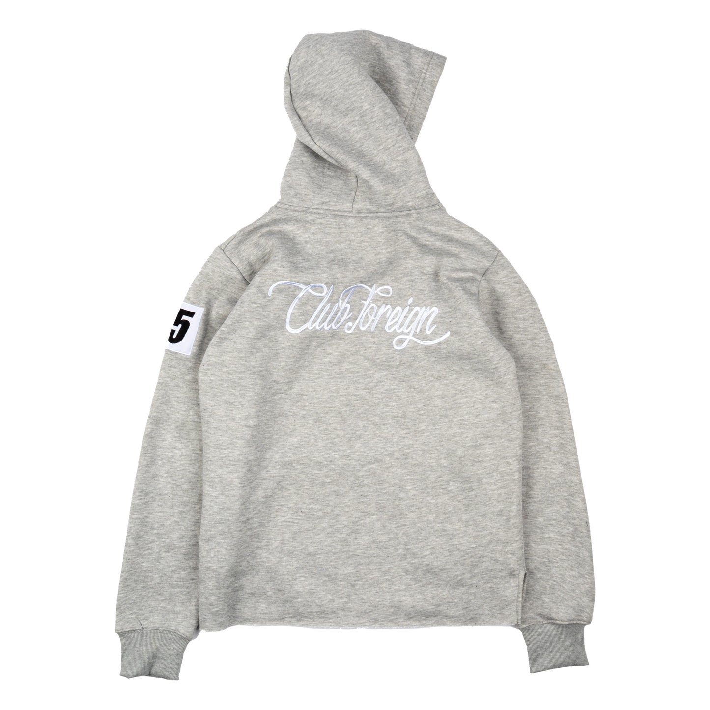 ClubForeign "Club M" Sweatsuit Grey Raw cut