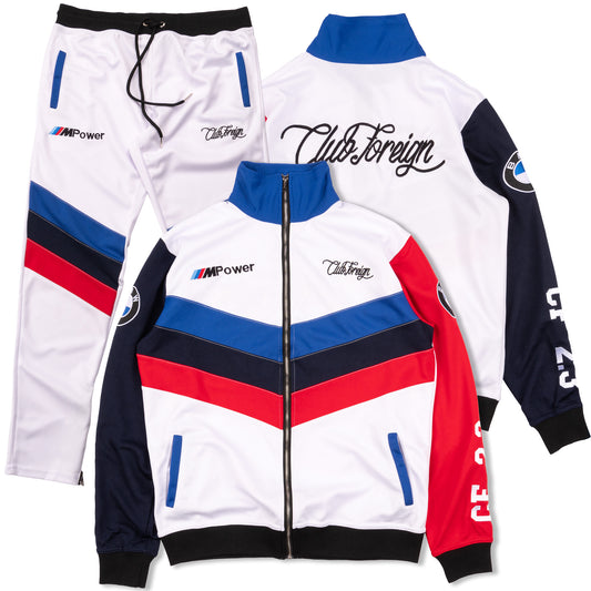 ClubForeign Power Club Tracksuit White