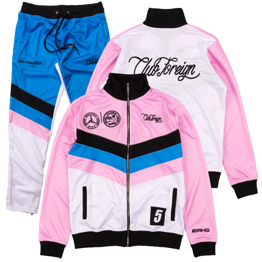 ClubForeign "M" Club Tracksuit Pink