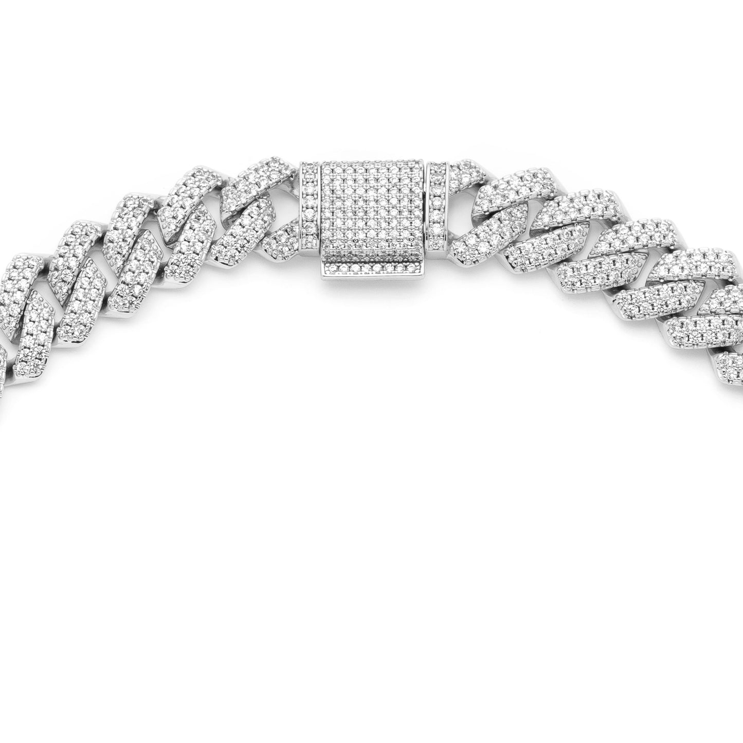 14K Gold Plated Iced Out Cuban Link Chain