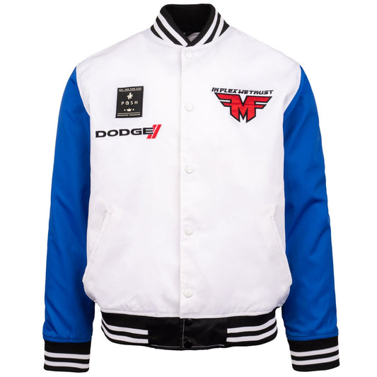 Dodge Funkflex Nylon Jacket White/Blue