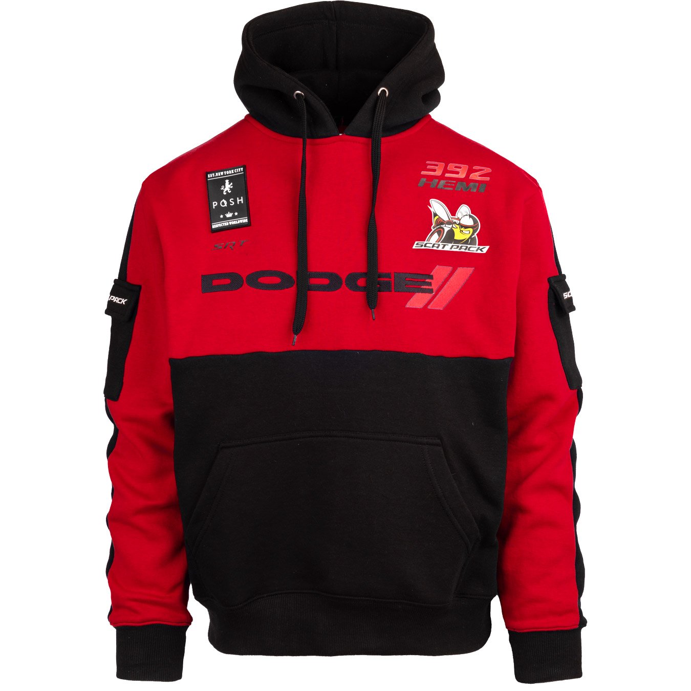 Dodge Scat Pack Hoodie, Red