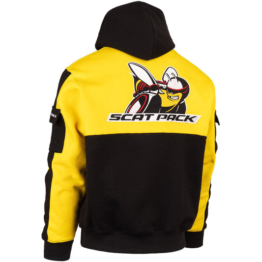 Dodge Scat Pack Hoodie, Yellow