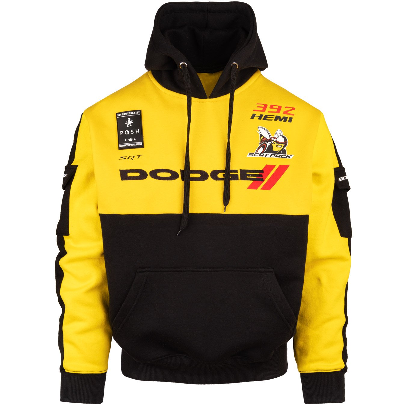 Dodge Scat Pack Hoodie, Yellow