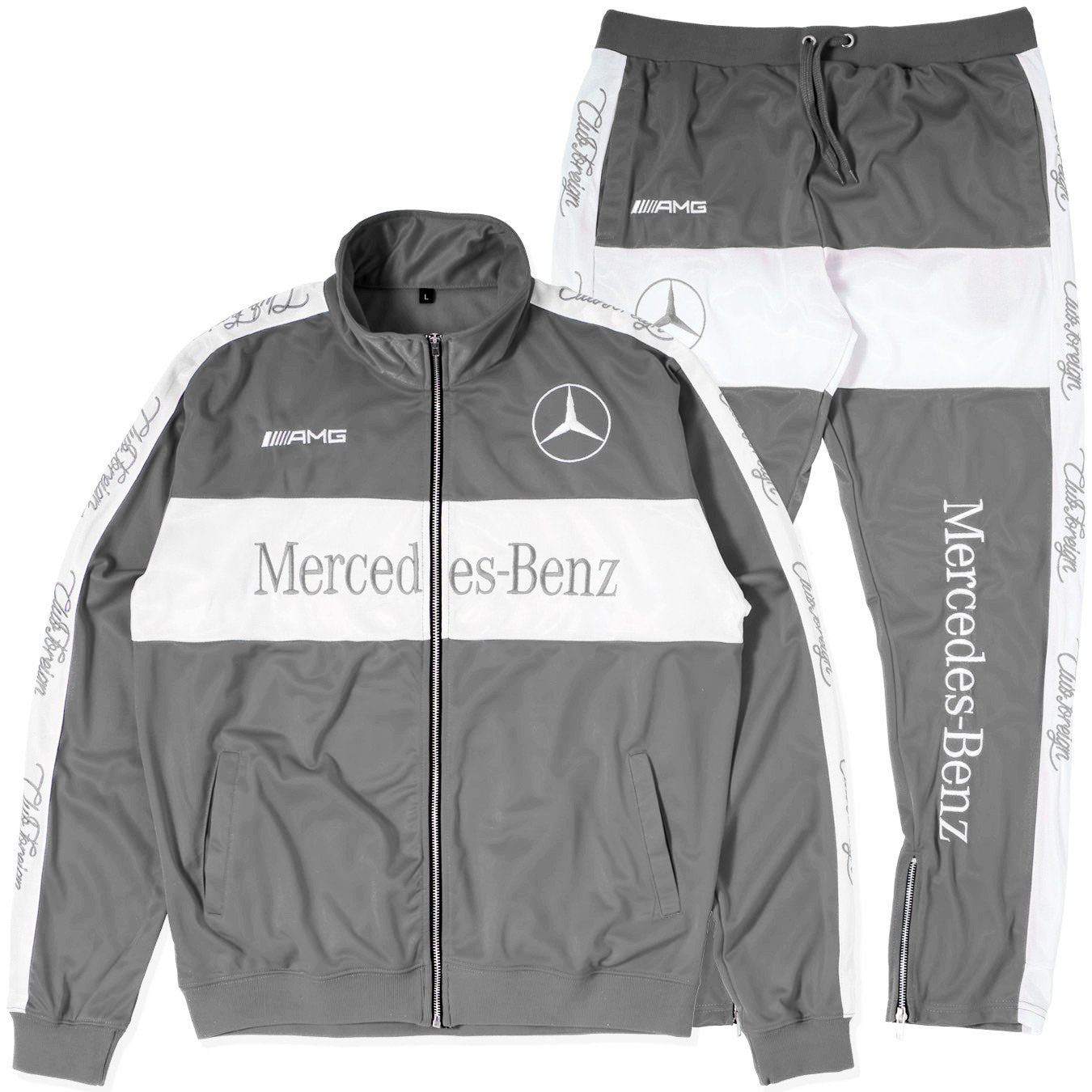 ClubForeign Tracksuit For Men Jacket and Pants Merc Metallic Posh Official