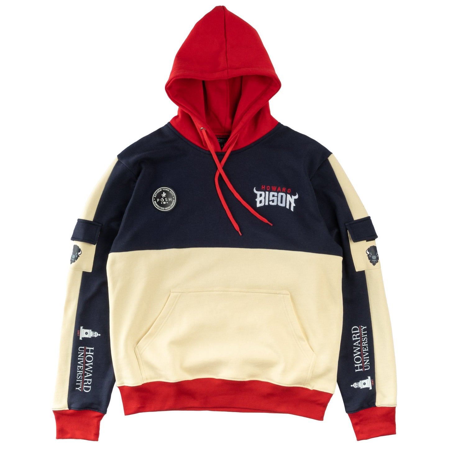Howard University "Howard Bison" Hoodie HBCU CollectionHoward University "Howard Bison" Hoodie HBCU Collection