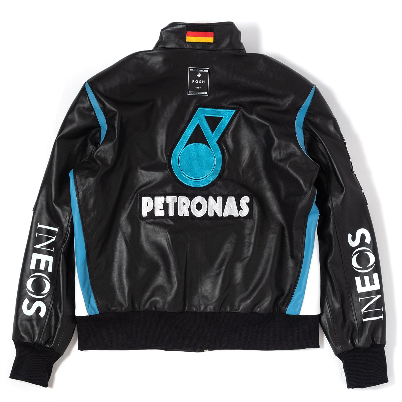 Posh Benz F1 Premium Lamb Leather Jacket Back