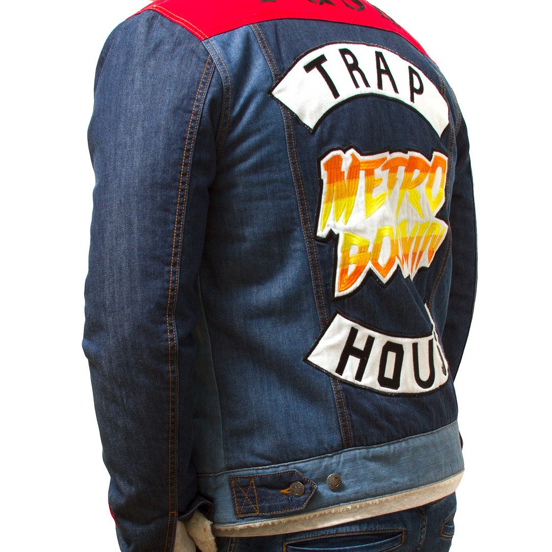 Posh Denim Jacket "Metro Boomin" Sherpa Lined - Trends Society