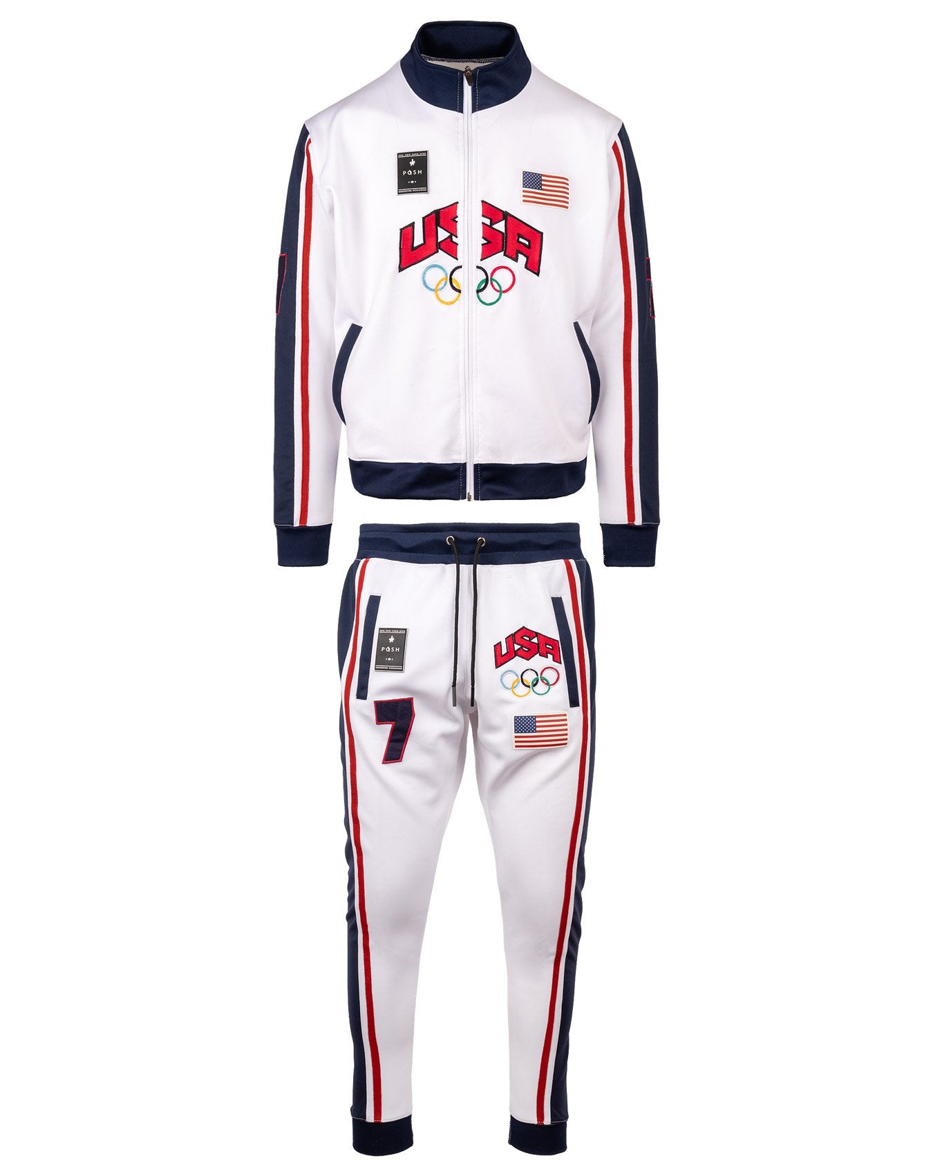 Posh White Tracksuit