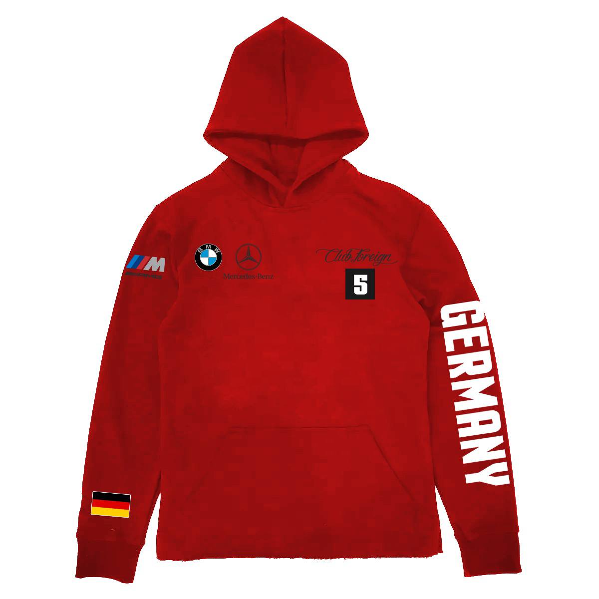 Clubforeign Germany Black Hoodie CF2.3
