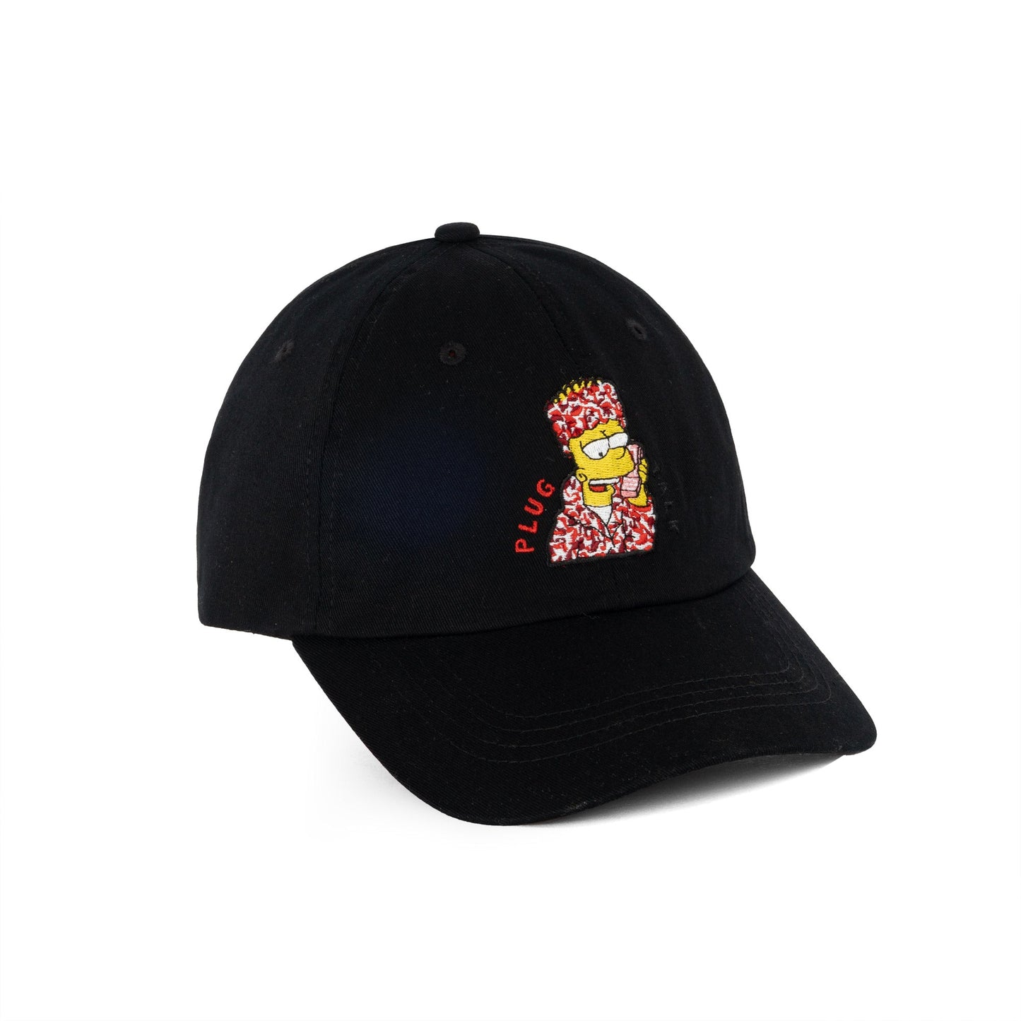 Posh Design Hat "Plug Talk" Black