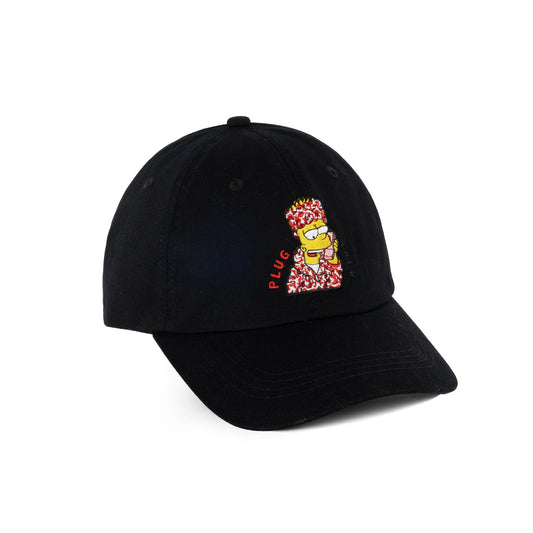 Posh Design Hat "Plug Talk" Black