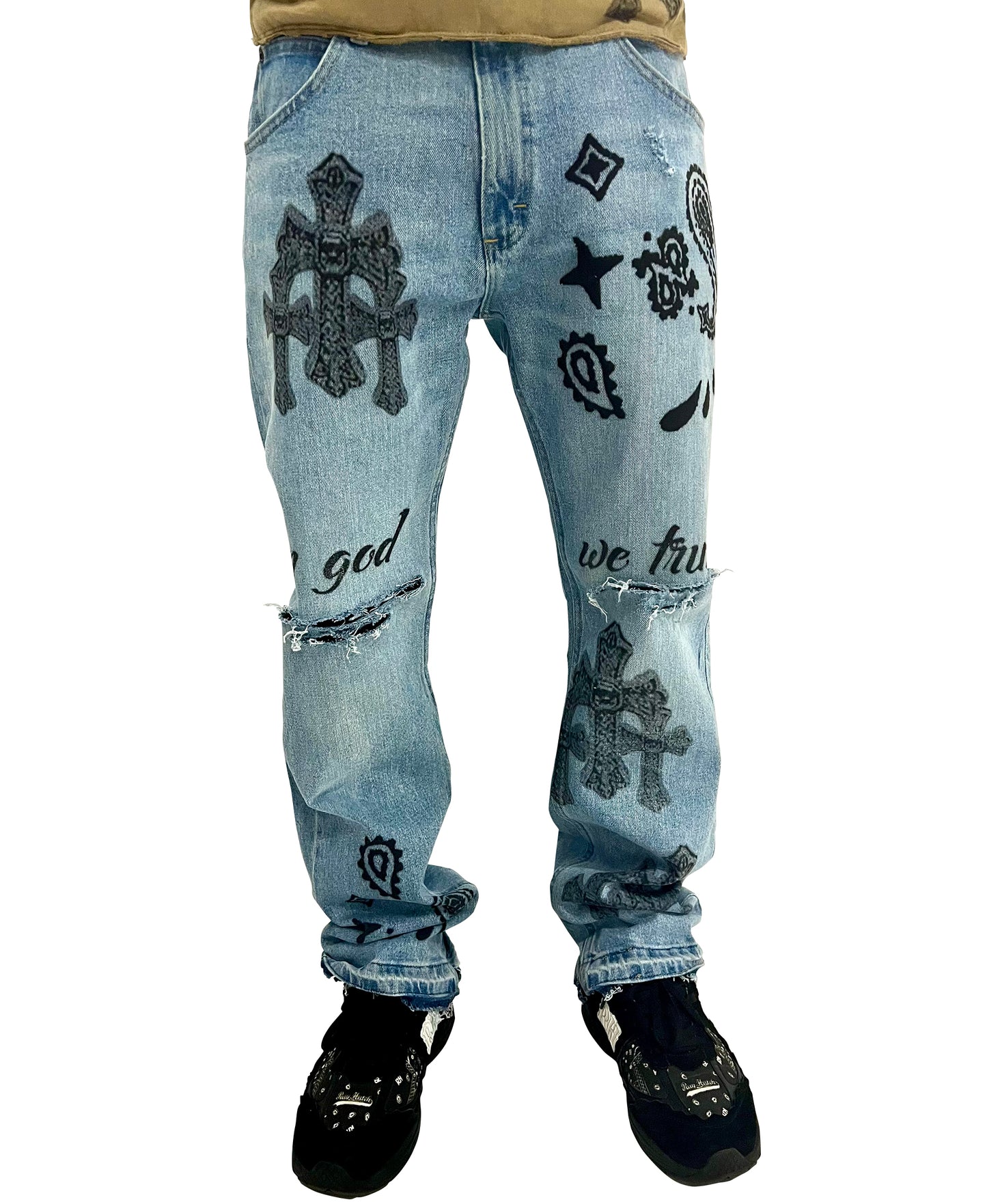 Posh Denim “ in god we trust “ edition