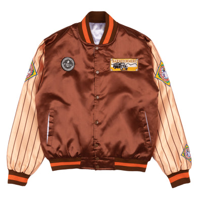 Posh LV_SPRM Windbreaker Hoodie Jacket Brown – Posh Official